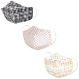 Unisex Pack Of 3 Reusable Silk and cotton Outdoor Mask for adults and children