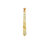 Chokore Rust & Brown Silk Tie - Marble line