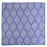 Chokore Blue & White Pocket Square - Indian at Heart line