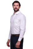 Chokore Executive Collection Cotton White Formal Shirt
