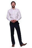 Chokore Executive Collection Cotton White Formal Shirt