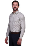 Chokore Executive Collection Cotton Light grey Formal Shirt