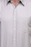 Chokore Executive Collection Cotton Light grey Formal Shirt