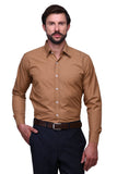 Chokore Executive Collection Cotton Rust Formal Shirt