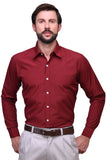 Chokore Executive Collection Cotton Red Formal Shirt