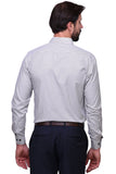 Chokore Executive Collection Cotton White and Black striped formal shirt