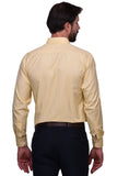Chokore Executive Collection Cotton Yellow Formal Shirt