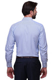 Chokore Executive Collection Cotton Light Blue and white striped Formal Shirt