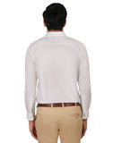 Chokore Men's White Cotton Semi-formal Shirt