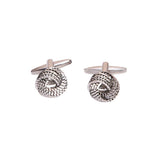 Chokore Knot Silver Cufflinks For Men