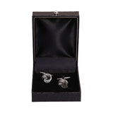 Chokore Knot Silver Cufflinks For Men