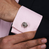 Chokore Silver Cufflinks For Men