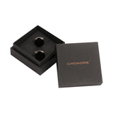 Chokore Black color Round shape Cufflinks