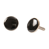 Chokore Black color Round shape Cufflinks