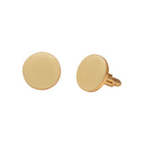 Chokore Beige color Round shape Cufflinks