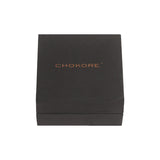 Chokore Black & White color Round shape Cufflinks