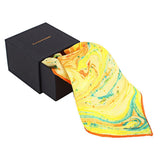 Chokore Satin Silk  Pocket Square  - The Marble Range