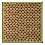 Chokore Green & Burgundy Silk Pocket Square - Indian At Heart line