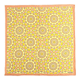 Chokore Orange and Yellow Pocket Square - Indian at Heart line