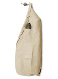 Chokore White & Blue Ajrakh Cotton Silk Pocket Square Indian Heart Line