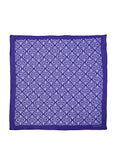 Chokore Blue & White Silk Pocket Squares from Indian at Heart collection