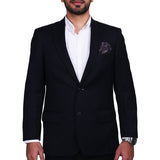 Chokore Light Blue & Red Silk Pocket Square - Indian At Heart line