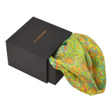 Chokore Light Green Silk Pocket Square -Indian At Heart line