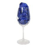 Chokore Cobalt Blue and White Silk Pocket Square -Indian At Heart line