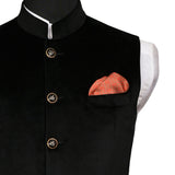 Chokore Red & Golden Silk Pocket Square - Indian At Heart line
