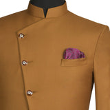 Chokore Magenta & Silver Silk Pocket Square -Indian At Heart line