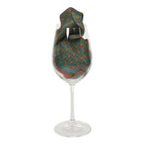 Chokore Dark Sea Green Silk Pocket Square -Indian At Heart line
