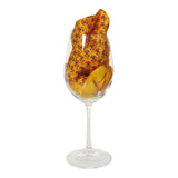 Chokore Yellow & Pink Silk Pocket Square - Indian At Heart line