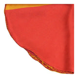 Chokore Double-sided Red & Yellow Silk Pocket Circle from the Indian at heart collection