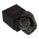 Chokore Double-sided Black & White color Silk Pocket Circle from the Indian at heart collection