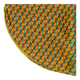 Chokore Double-sided Sea Green & Lemon Green Silk Pocket Circle from the Indian at heart collection