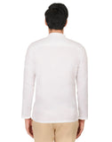 Chokore White Cotton Casual Short Kurta