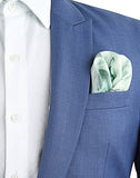 ChokoRe Pink & Grey Pocket Square - Marble Print line
