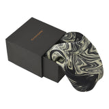 Chokore Navy blue & purple Silk Pocket Square from the Marble Design range