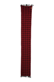 Chokore  Men's Casual Red & Black color check Acrylic Woolen Muffler, Scarf & Stole for Winter.