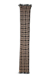 Chokore  Men's Casual Beige & Black color check Acrylic Woolen Muffler, Scarf & Stole for Winter.