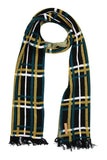 Chokore  Men's Casual Multi color check Acrylic Woolen Muffler, Scarf & Stole for Winter.