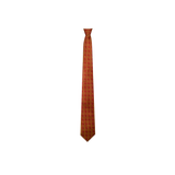 Chokore Red & Yellow Silk Tie - Indian At Heart range & Plain Red color Silk Pocket Square set
