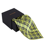 Chokore Turquoise & Orange Silk Pocket Square