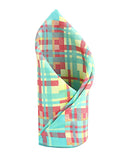 Chokore Dark & Light Sea Green Silk Pocket Square