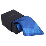 Chokore Navy & Dark Blue Silk Pocket Square