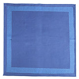 Chokore Navy & Dark Blue Silk Pocket Square