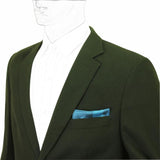 Chokore Navy & Dark Blue Silk Pocket Square