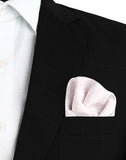 Chokore Lavender & White Pocket Square - Plaids line