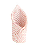 Chokore Pink & White Gingham Pocket Square - Plaids line
