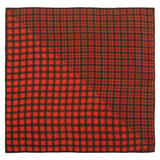 Chokore Checkered Silk Pocket Square